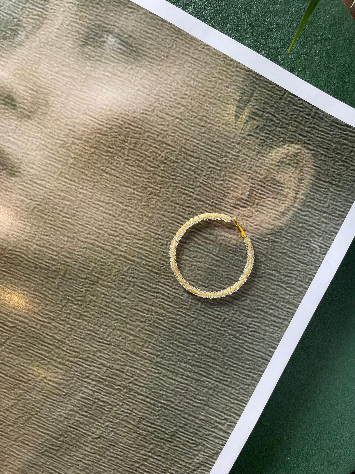 Vintage Echo: Oxidized Hoop Earrings