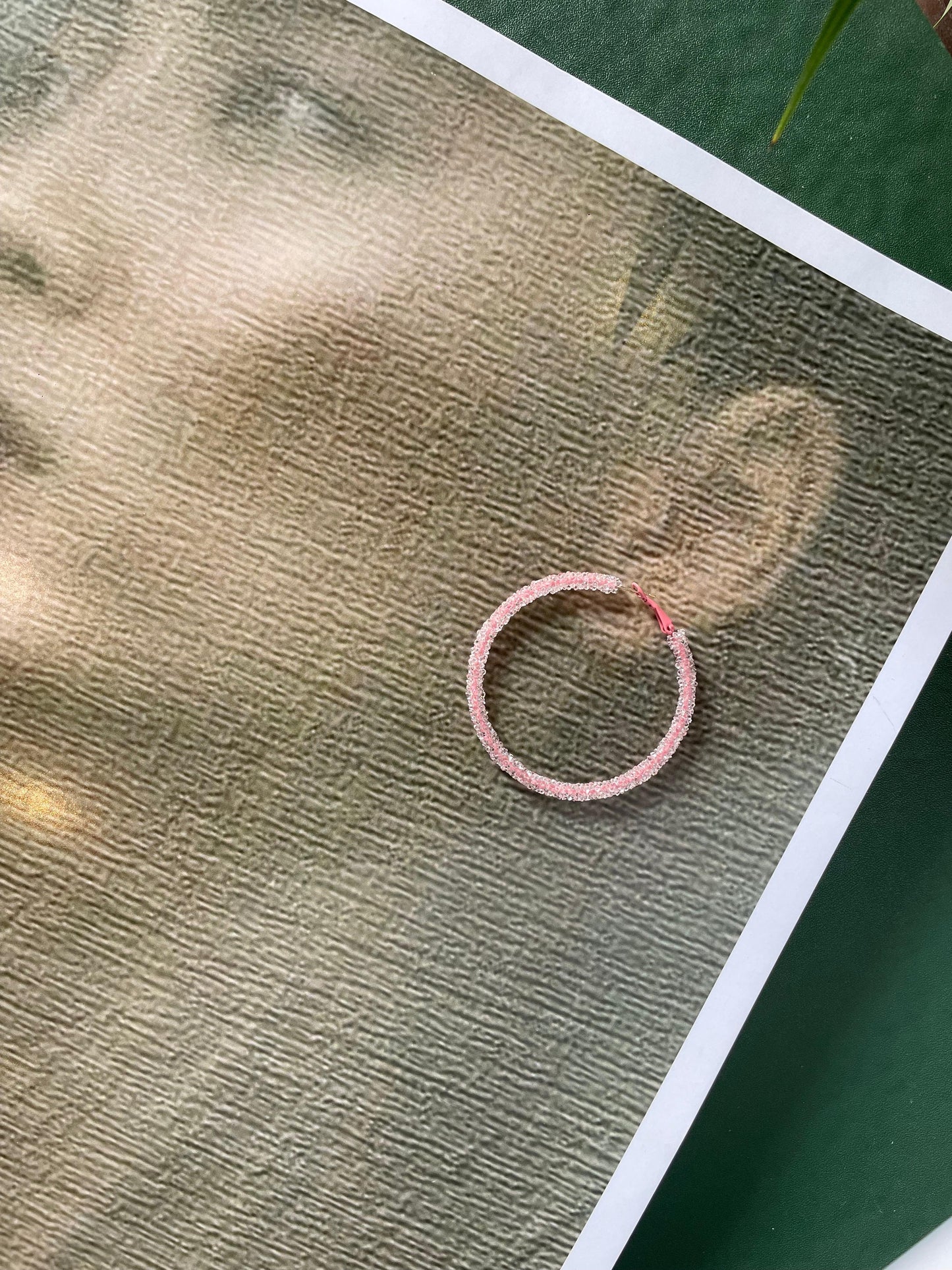 Vintage Echo: Oxidized Hoop Earrings