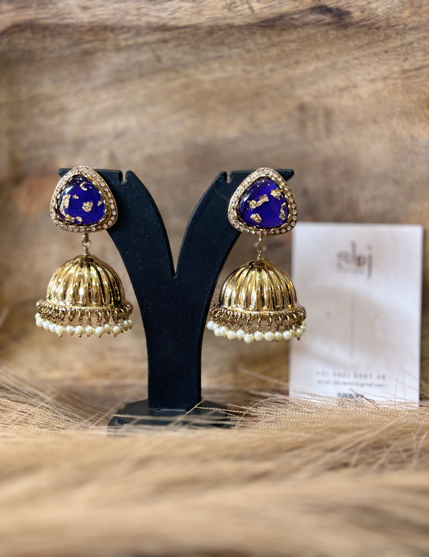 Neelam Noor Jhumka Earrings