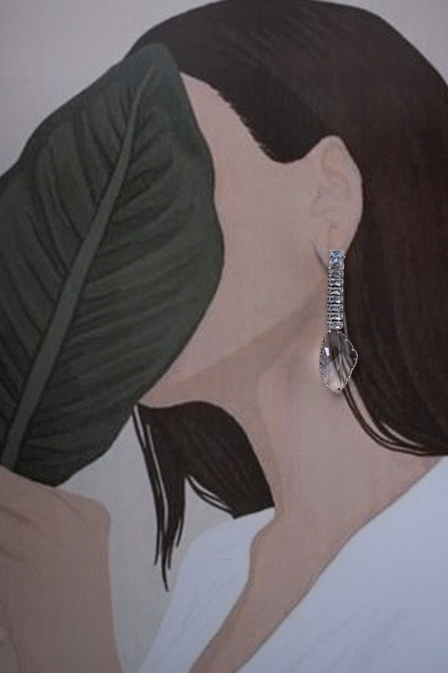 AD Crystal Clear earrings