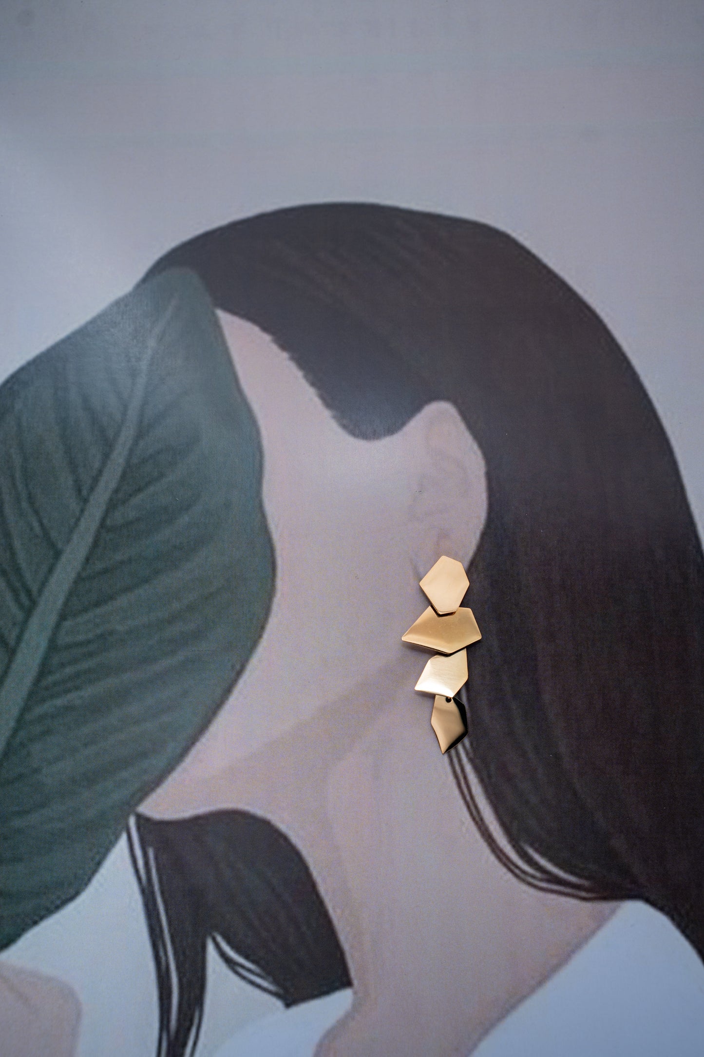 Gold-Plated Fashion Earrings